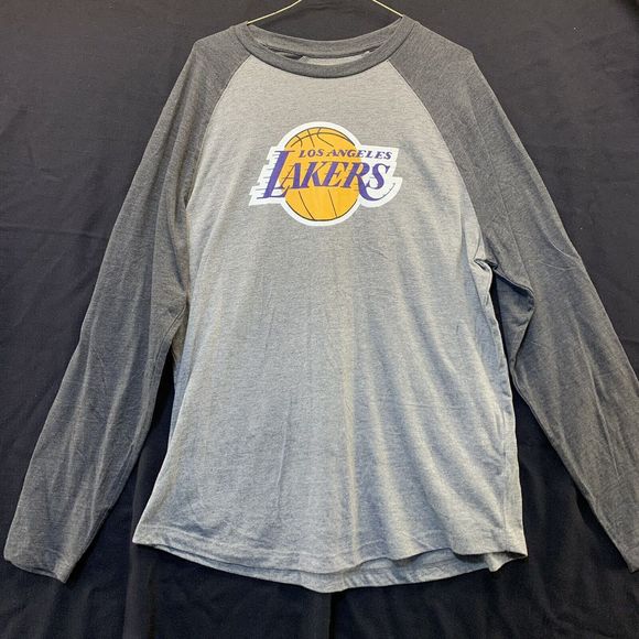 Fanatics Other - Fanatics Los Angeles Lakers Shirt Long Sleeve Men's XL Basketball LA Gray
